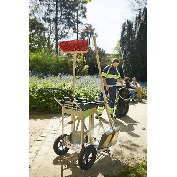 Reinigungswagen Easy City Volumen 120 l LxBxH 900 x 710 x 1020 mm. Flora Wilh. Foerster | GmbH & CO.KG 80726349-1