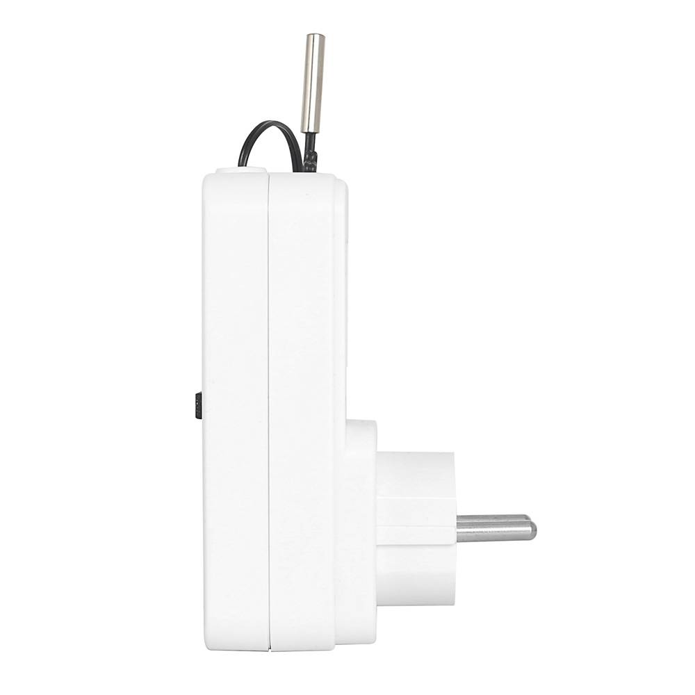 Temperaturregler für Steckdose mit Digitalanzeige und externem Sensor (50cm)-4
