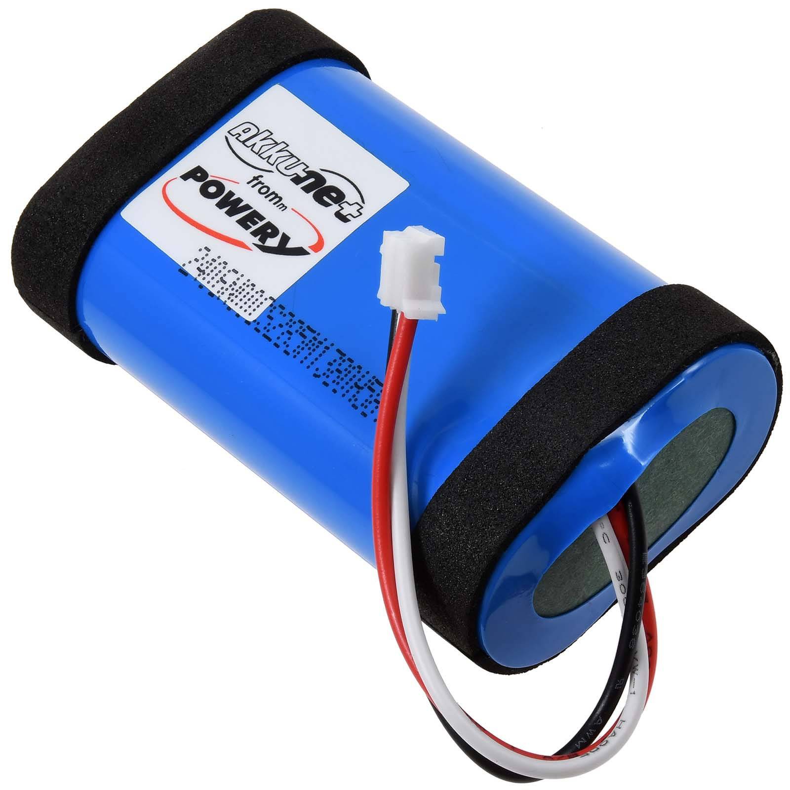 Akku kompatibel mit Philips Typ ICR18650-1S2P, 3,7V, Li-Ion-1