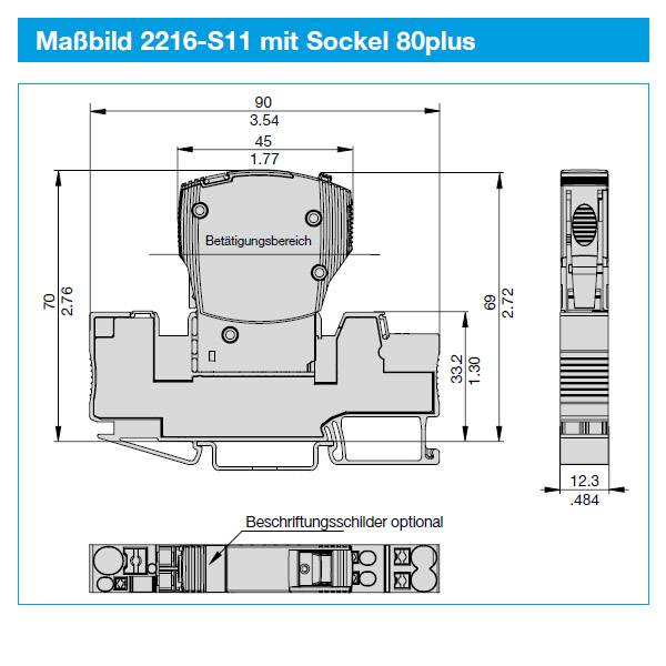 2216-S110-P1F1-S111-A-2A ETA Thermisch magnetischer Schutzschalter-2