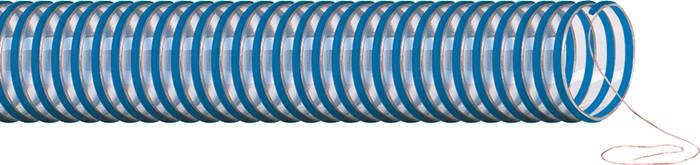 Absaugschlauch AIRFLEX®/PU/AS/FOOD ID 76,0mm Transparent AD 85,0mm L.20m