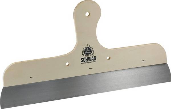 Flächenspachtel B.300mm Schichtholzgriff 0,7mm SCHWAN