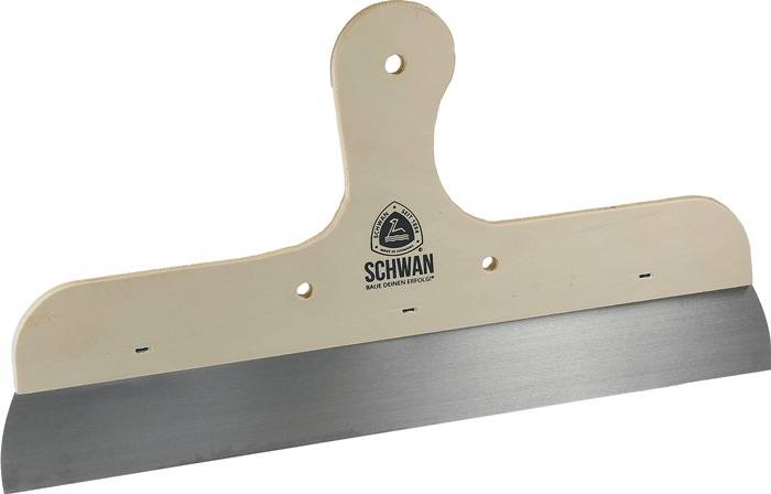 Flächenspachtel B.300mm Schichtholzgriff 0,7mm SCHWAN-0