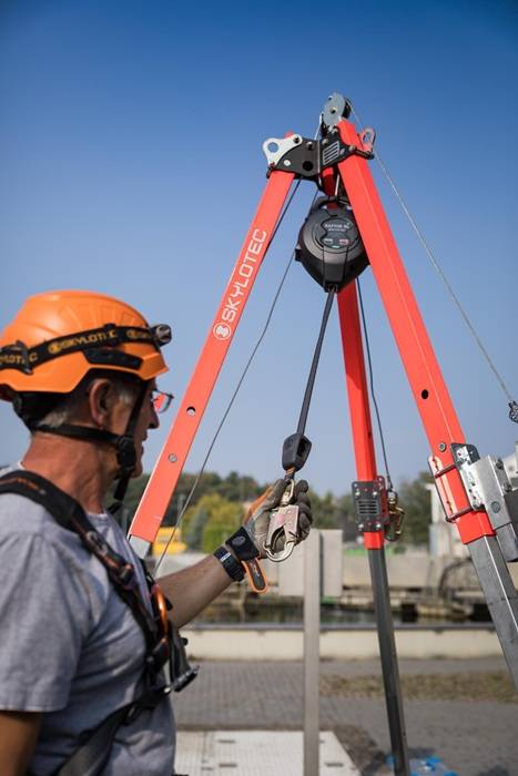 Höhensicherungsgerät RAPTOR W EN 360 Seillänge 8m SKYLOTEC-3