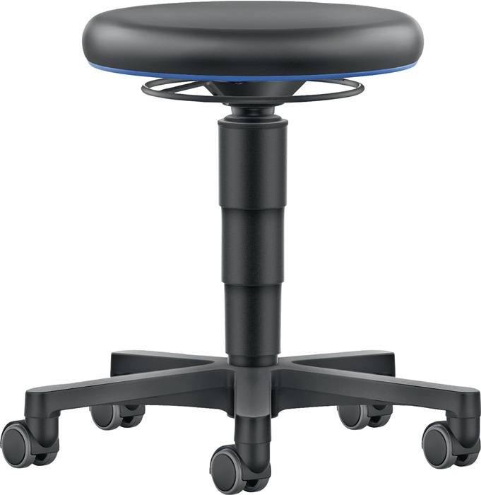 Drehhocker Rl.Supertec schwarz Sitz-H.450-650mm Supertec BIMOS-0