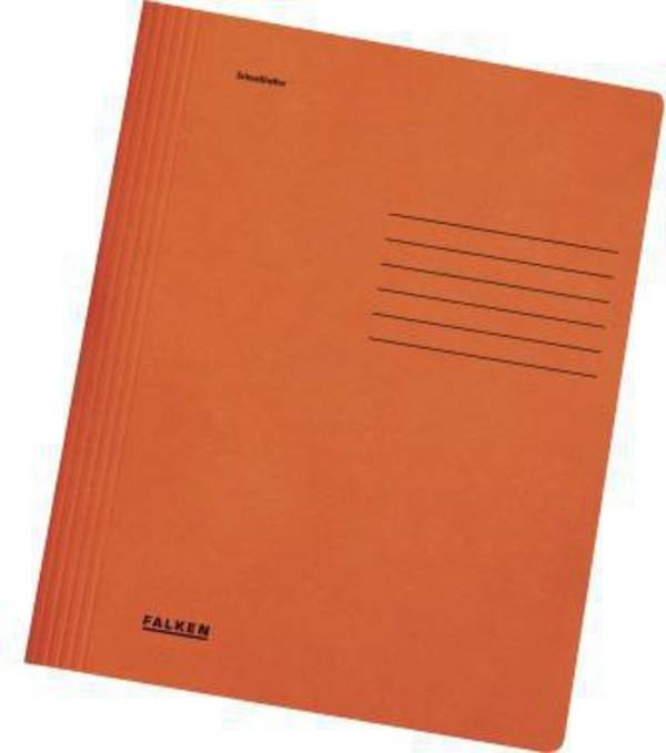 Falken Schnellhefter 26001224 A4 Karton orange