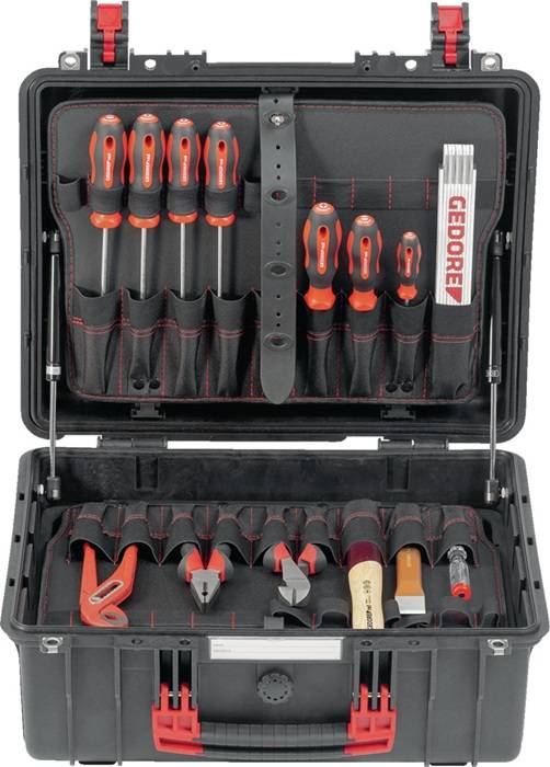 Werkzeugkoffer Meister XL-R21652101 100-tlg.GEDORE RED-0