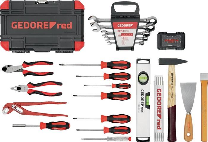 Werkzeugkoffer Meister XL-R21652101 100-tlg.GEDORE RED-2
