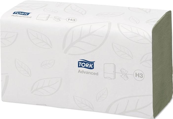 Handtuch TORK 290163 · 290179 2-lagig,Dekorprägung grün L230xB248mm 15x250 Pk.-2