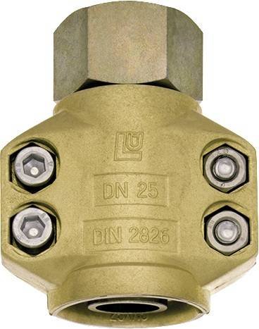 Dampfschlaucharmatur STA verz.u.gelb passiviert Schl.-Gr.19mm IG 3/4 Zoll TEGUMA-0