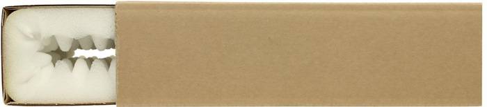 Noppenschaumverpackung Maße 272x157x70mm Schaumhöhe 35mm braun TRANSPAK-2