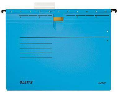 Leitz Hängehefter ALPHA 19840035 A4 kfm. Heftung blau 25 St./Pack.-0