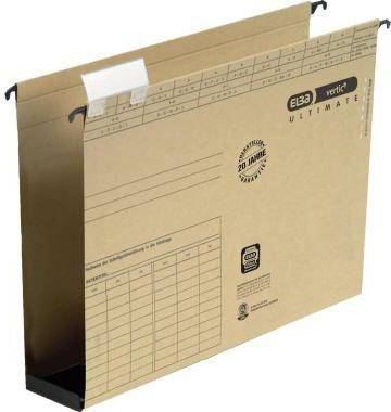 ELBA Hängesammler vertic Ultimate 100552064 DIN A4 60mm Karton braun-0