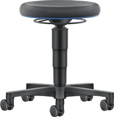 Drehhocker Rl.Integralschaum Integralschaum schwarz Sitz-H.450-650mm BIMOS