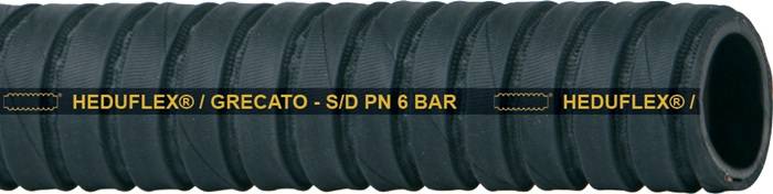 Saug- u.Druckschlauch HEDUFLEX®/GRECATO L.40m ID 102mm AD 117,0mm-0