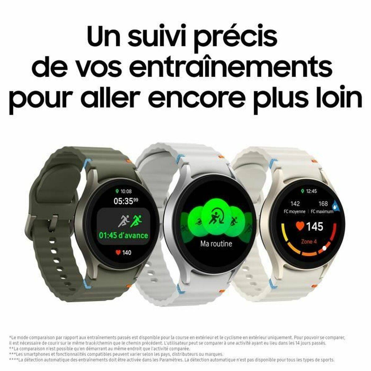 Smartwatch Samsung SM-L310NZSAXEF Silberfarben 44 mm-1