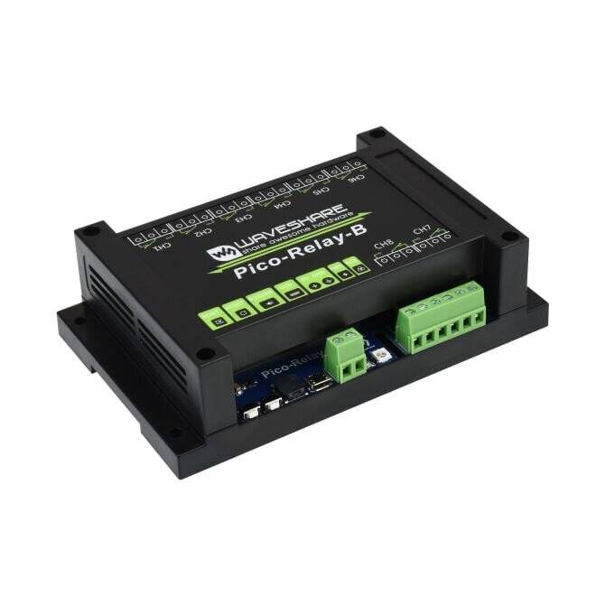 Waveshare Industrielles 8-Kanal Relaismodul für Raspberry Pi Pico: Erweiterte Schutzfunktionen-5