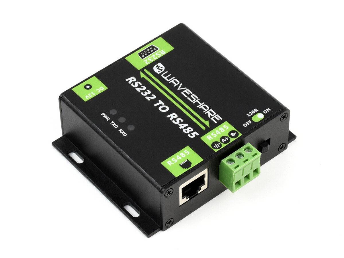 WaveShare Industrial grade isolated RS232 TO RS485 converter-0