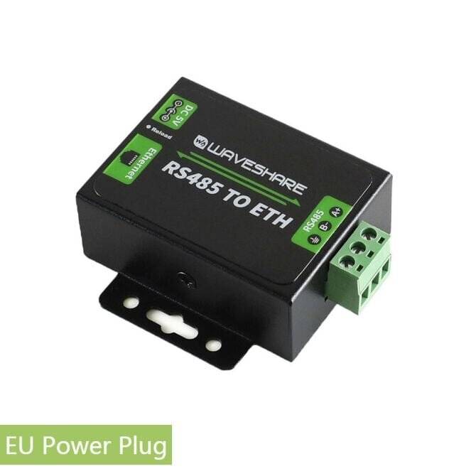 WaveShare RS485 to Ethernet Converter with EU Power Adapter 16529-5