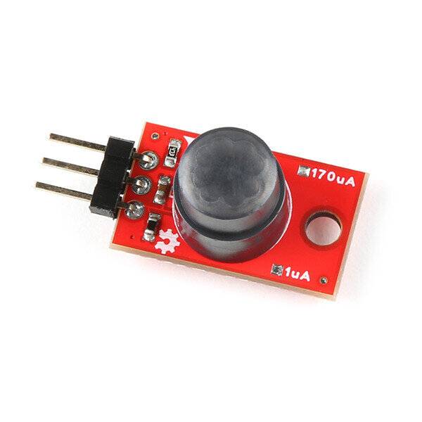 SparkFun PIR Breakout Passive Infrared Sensor with Headers 170uA Standby-0