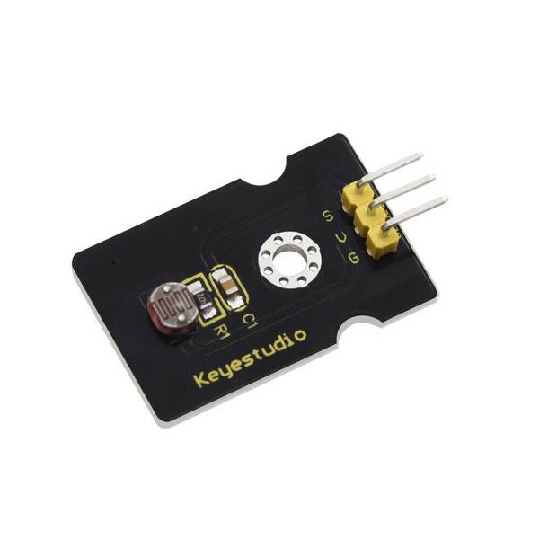 Keyestudio Photoresistor Sensor Module Light Dependent Resistor Compatible with Arduino