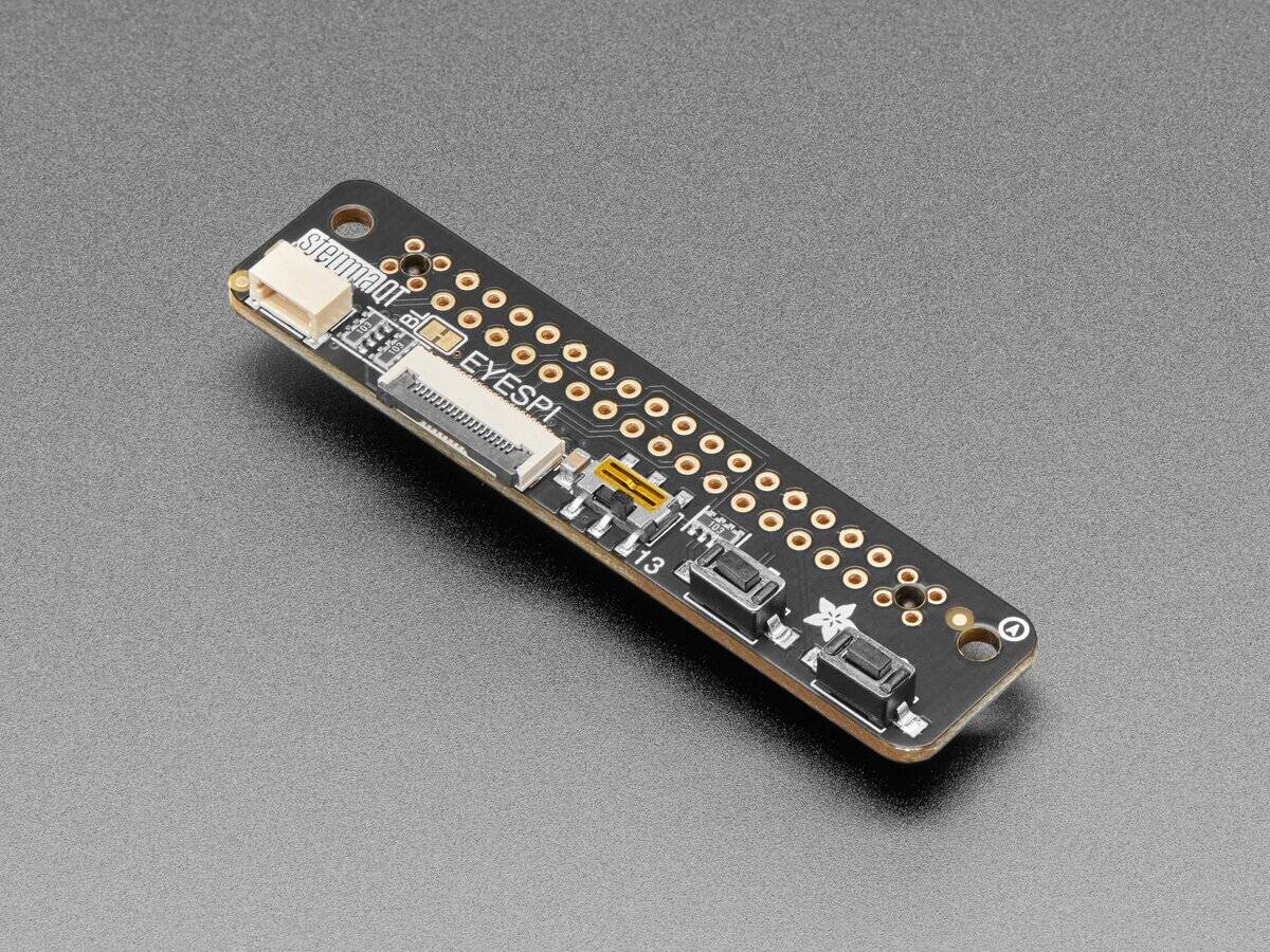 Adafruit EYESPI Pi Beret - Buttons, EYESPI and STEMMA QT-5