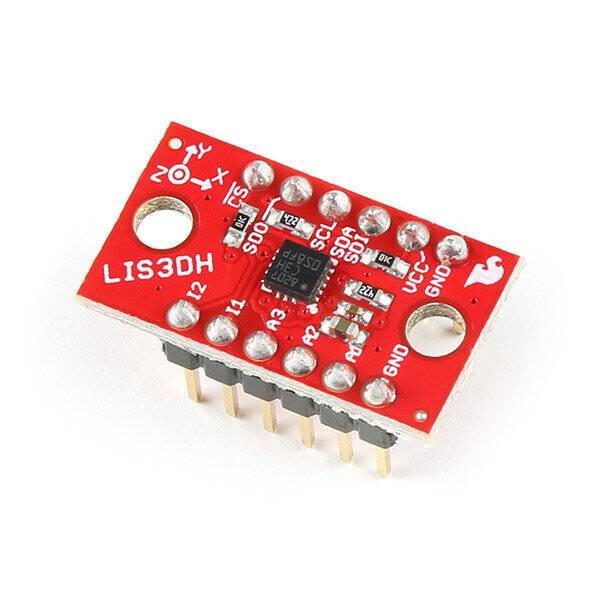 SparkFun Triple Axis Accelerometer LIS3DH Breakout with Headers-0