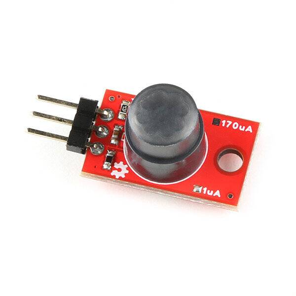 SparkFun PIR Breakout Passive Infrared Sensor with Headers 1uA Standby EKMB1107112