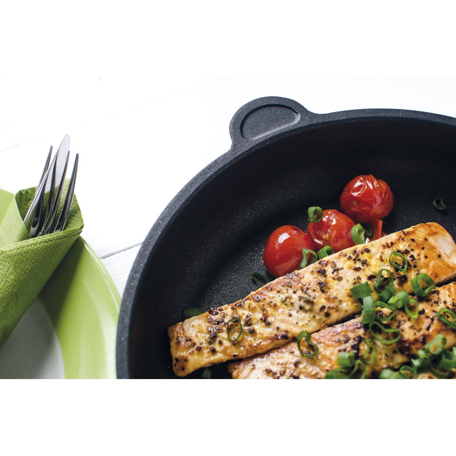 AMT GASTROGUSS Bratpfanne, induktionsgeeignet, Höhe: 50 mm, ø: 280 mm-3