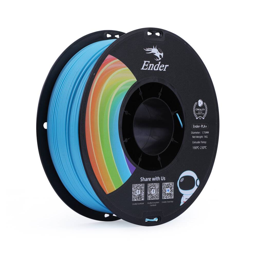 CR-PETG Filament Creality (Transparent blau)-2