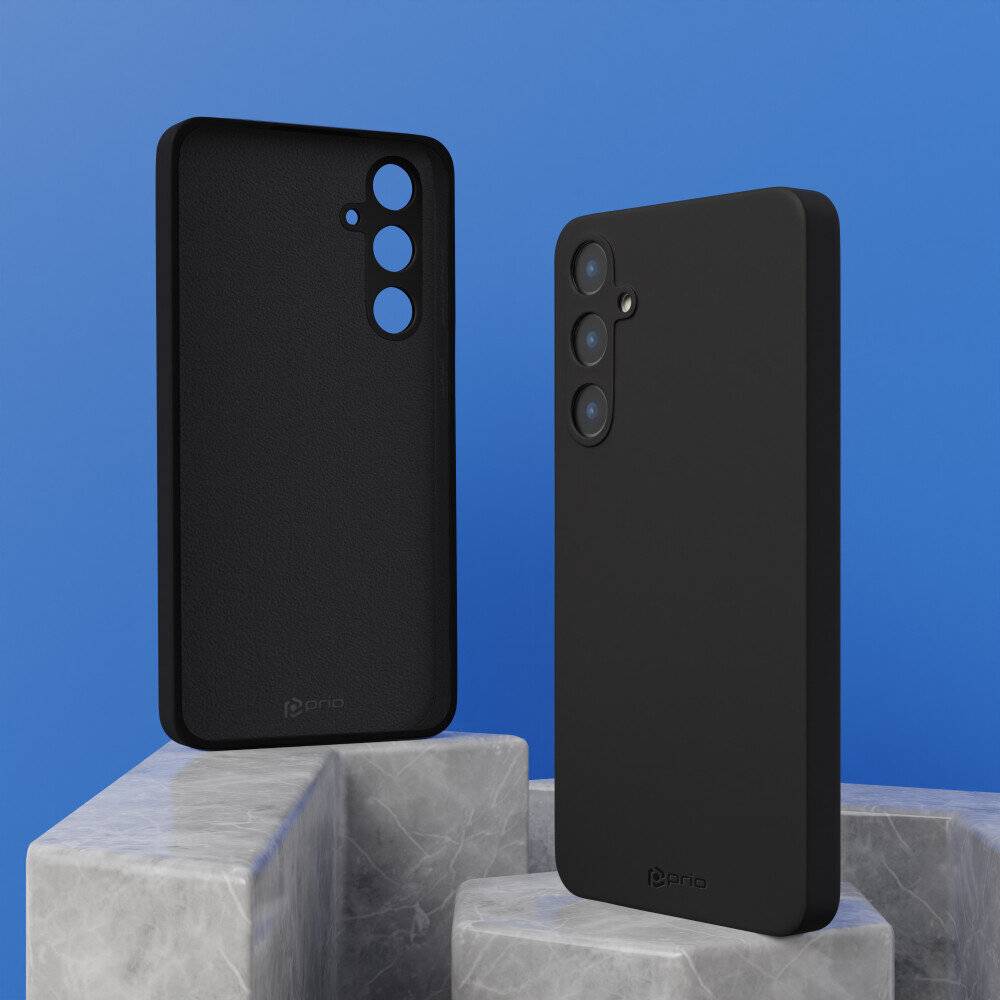 prio Liquid Silicone Case für Samsung A35 schwarz-0