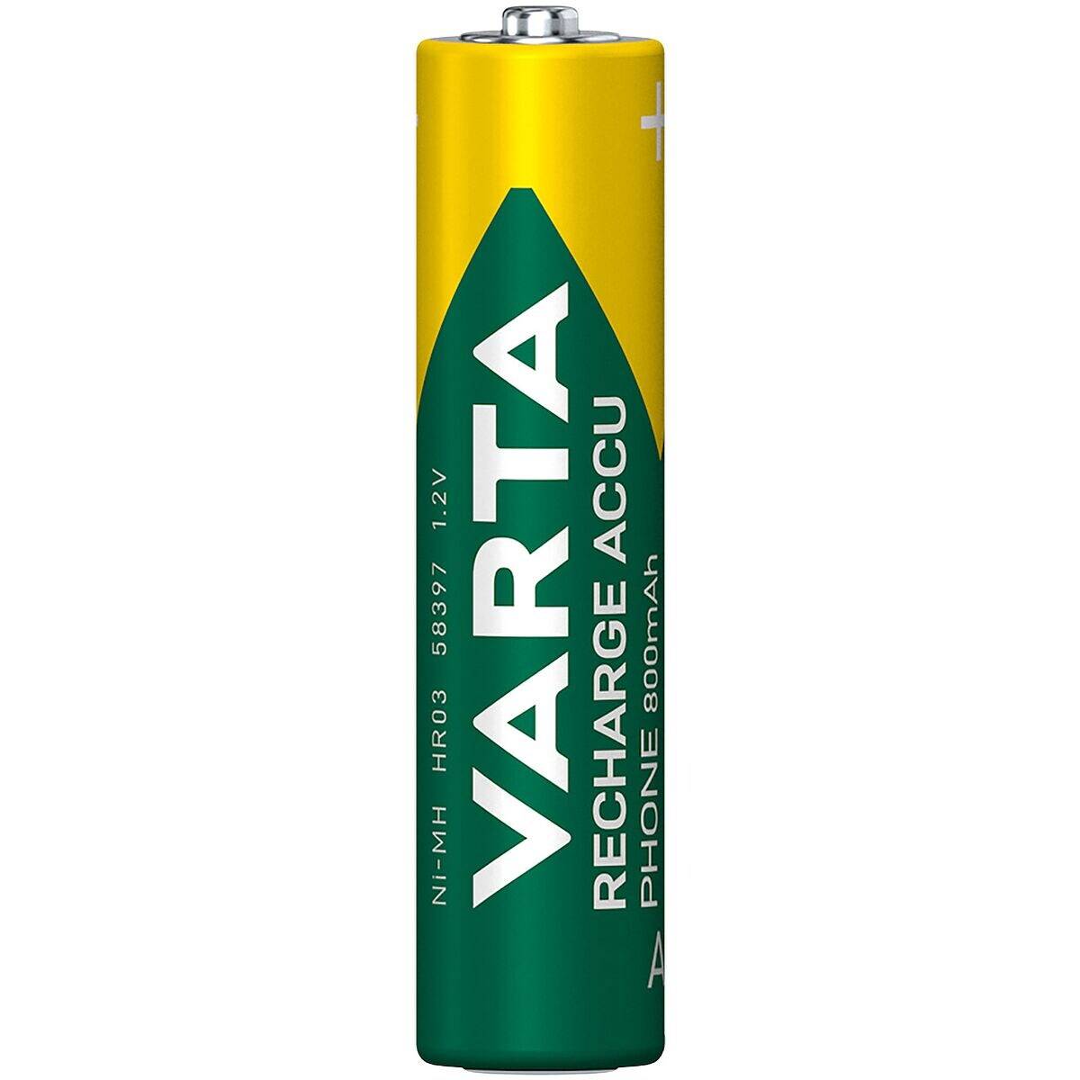 Varta RECH.AC.Phone AAA800mAh BLI2 Micro (AAA)-Akku NiMH 800 mAh 1.2 V 2 St.-2
