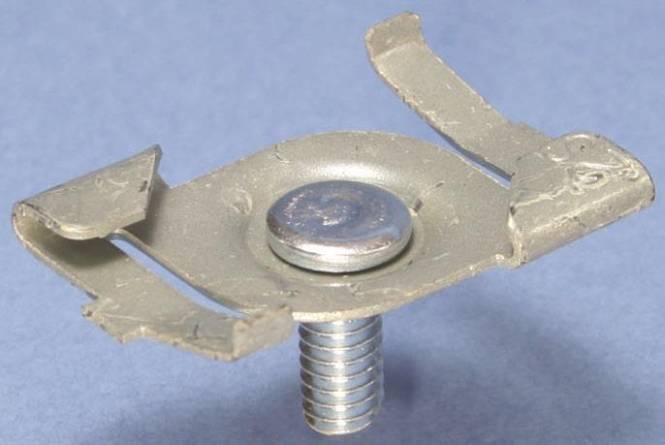 ERICO CADDY Klemme T-Profil 4G16M25 176880 24-26mm M6-25 Zinkbeschicht Install.Baumaterial-0