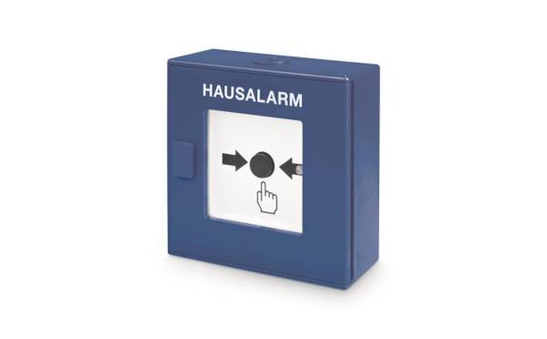 EI Handmelder z.manuellen Ei407G-1XD Alarmauslösung Install.Baumaterial Hauskomm/Batt/Sicher