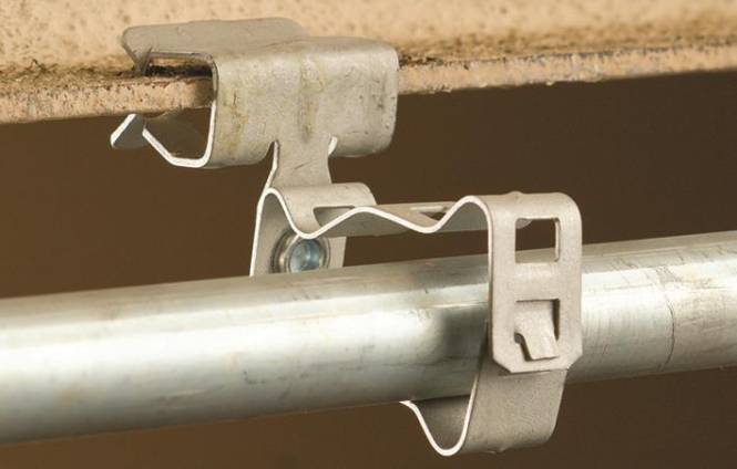 ERICO CADDY Klemme 3-8mm Flans. 812M24SM 160050 Zinkbeschichtung Install.Baumaterial-0