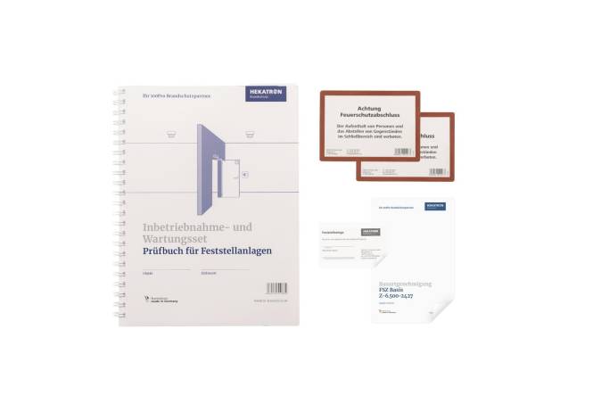 Hekatron Prüfbuch IW-Set RS 7001949 Inbetriebnahme und Wartung von Festst Install.Baumaterial-0