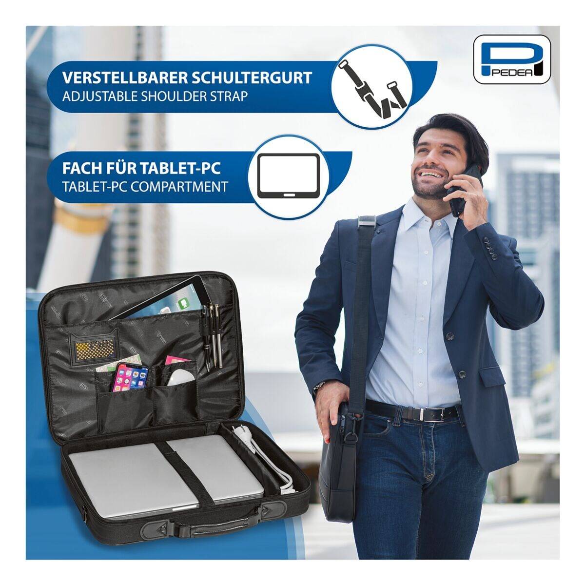 Pedea Laptoptasche »Trendline« bis 39,6 cm (15,6")-4