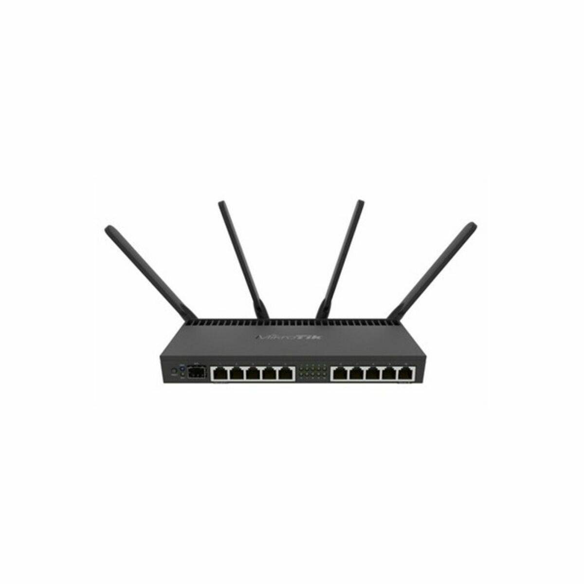 MikroTik RB4011iGS+5HacQ2HnD-IN - Wireless Router - 10 GigE - 802.11a/b/g/n/ac --0
