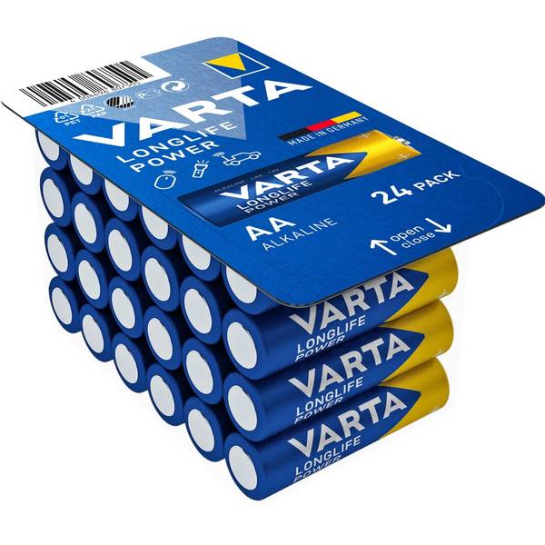 Varta Longlife Power 4906 Mignon AA Batterie 24er Box
