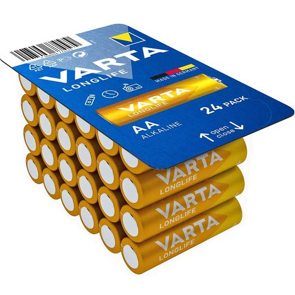 Varta Longlife 4106 Mignon AA Batterie 24er Box