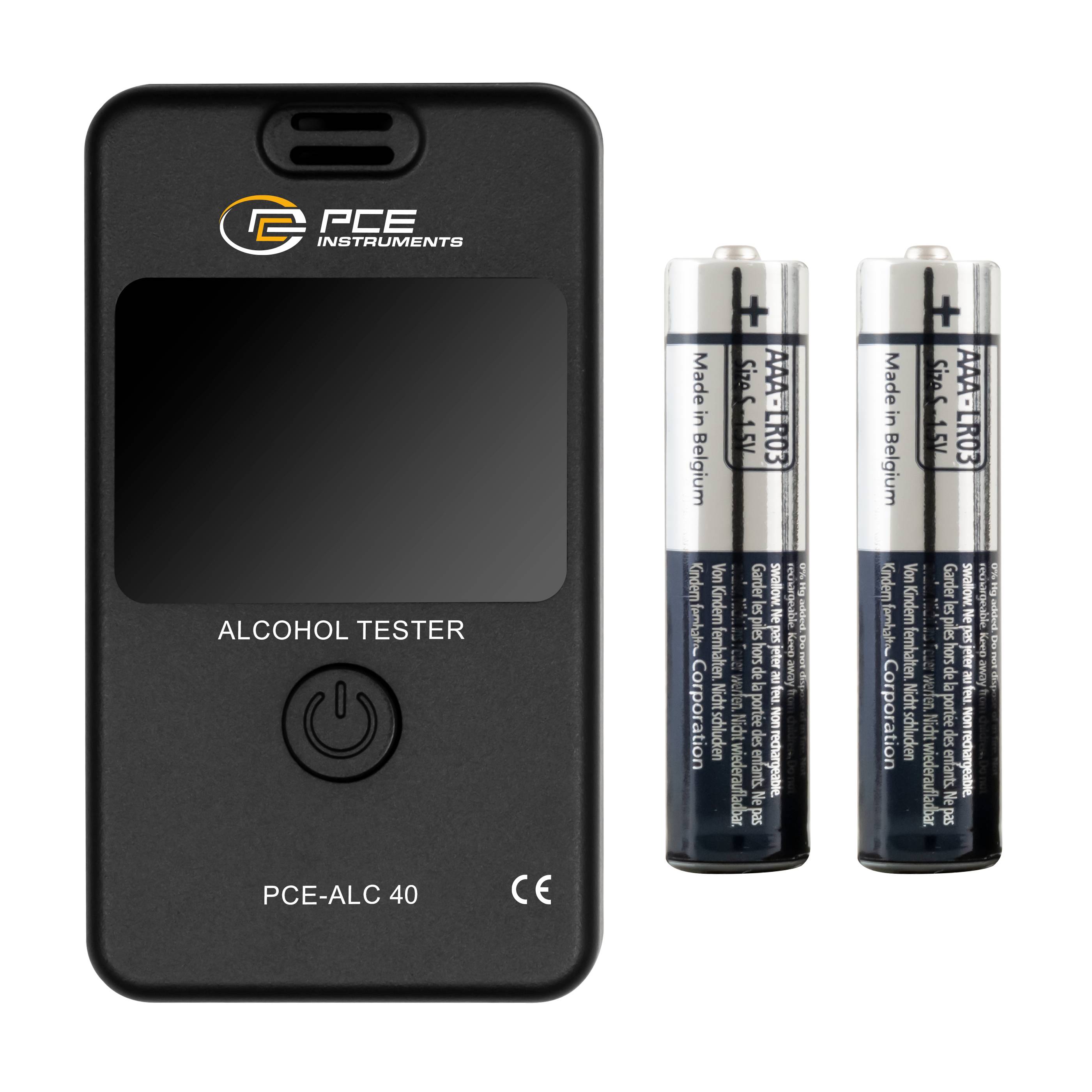 PCE Instruments Alkoholtester PCE-ALC 40 Messbereich 0..1 g/l |interner Speicher |Ampelanzeige |Lebensdauer |mg/l, g/l-5