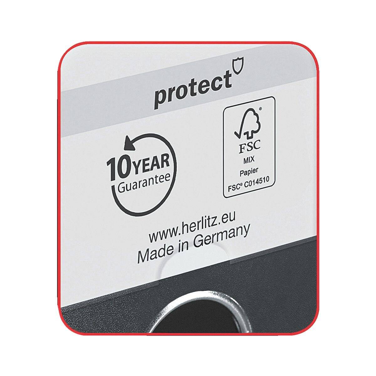 Ordner maX.file protect DIN A4 50mm PP grün-2