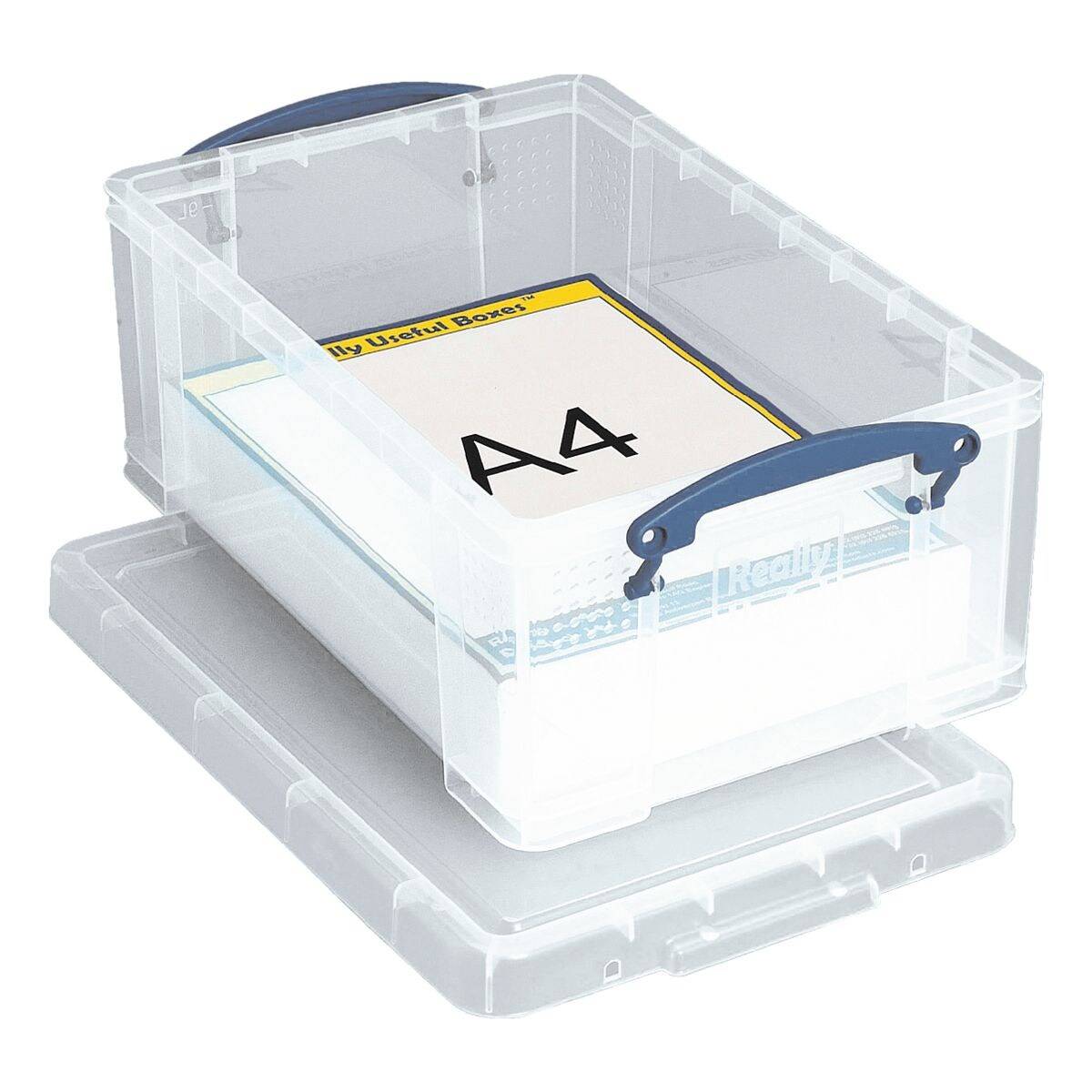 Really Useful Box Aufbewahrungsbox 9C Transparent 9 l (B x H x T) 395 x 155 x 255 mm 1 St.-3