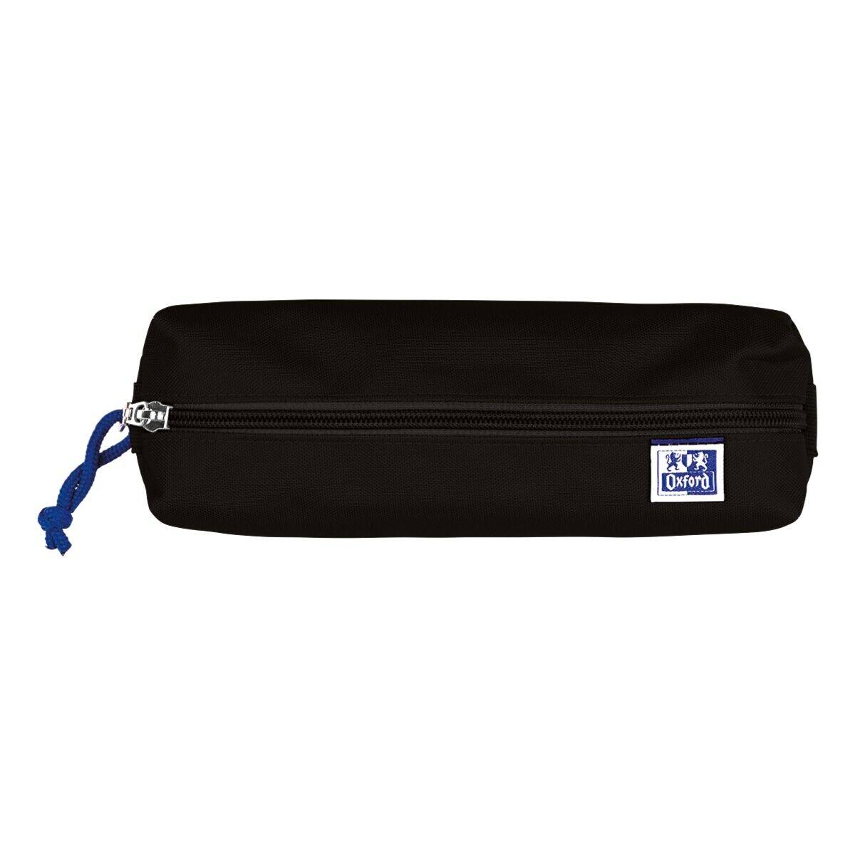 Oxford Schlamper-Etui, Polyester, rechteckig, klein, schwarz-1