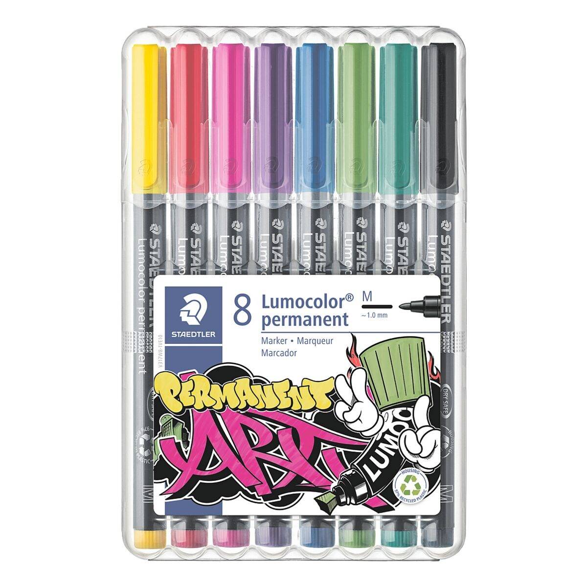 Staedtler Universalstifte-Set »Lumocolor« in 8 Farben M-1