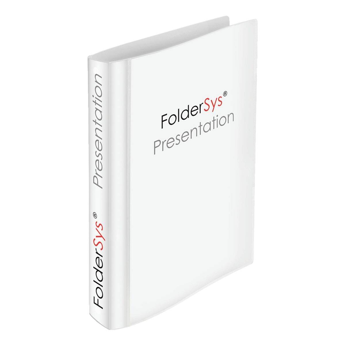 FolderSys Präsentationsringbuch 2 Ringe A4 Rückenbreite 40 mm-1