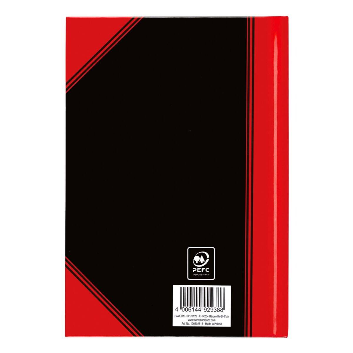 Bantex China-Kladde DIN A4, 96 Blatt, 70 g/qm, liniert-1