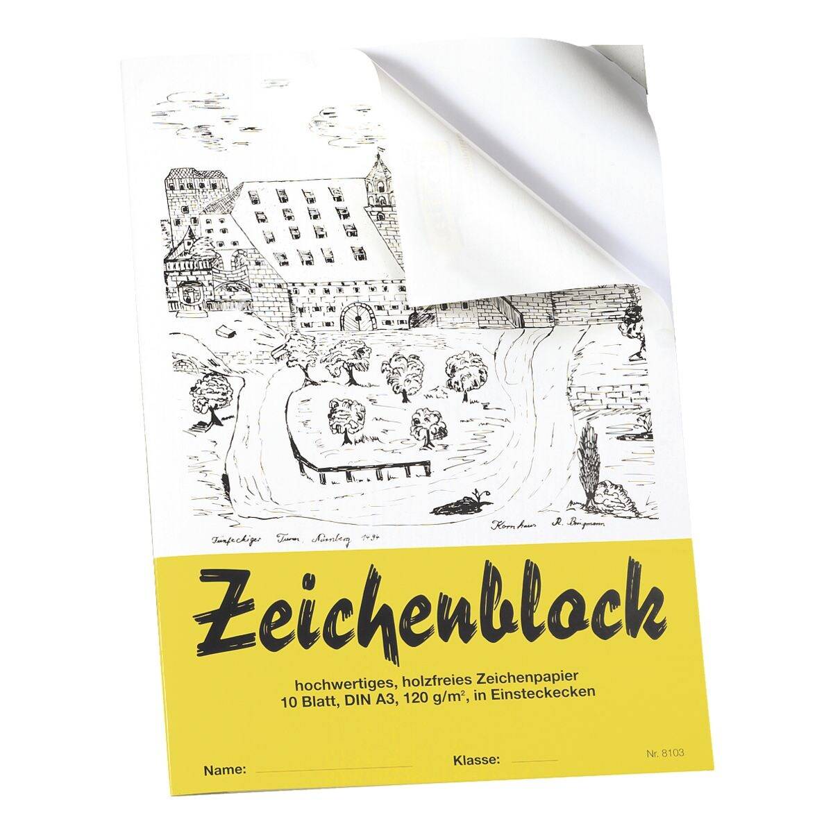 Folia - Papier - A3 - 10 Blätter - 120 g/m²-1
