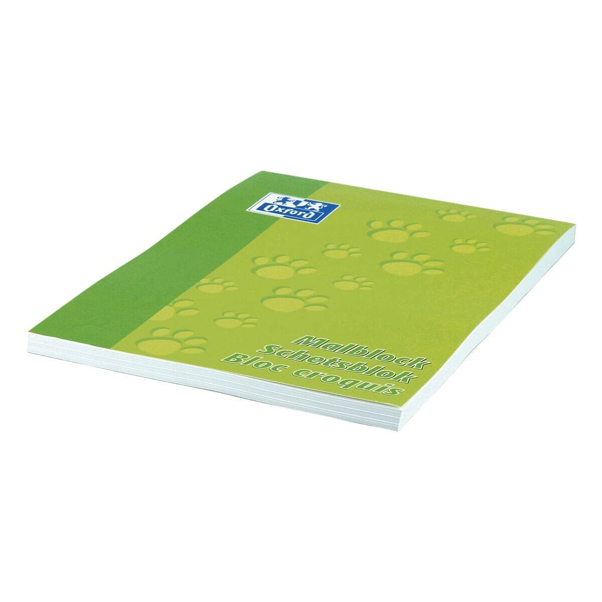 Malblock A4 blanko 90g/qm 100 Blatt-2