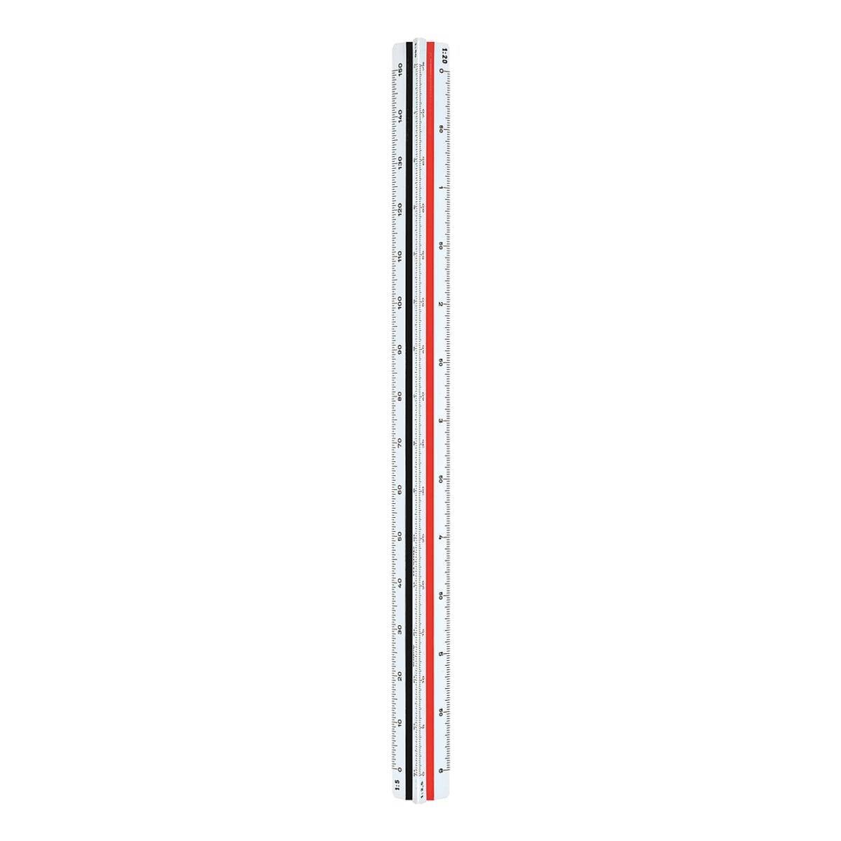 ARISTO - Dreikantlineal F weiß-2